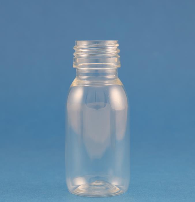 60ml Alpha Bottle Clear PET 28mm Neck